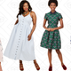 Be a Doll Shift Dress, $70 | Quite Clearly Charismatic Maxi Dress, $90 | Uniqueness On Offer Shirt Dress, $120 | It’s a Fine Feline A-Line Dress, $54